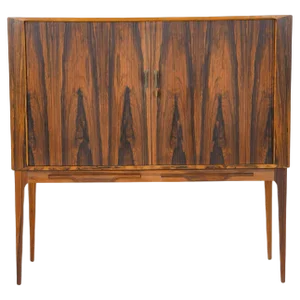 Danish Rosewood Bar Cabinet by Kurt Østervig, 1960s