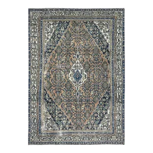 1960s Brown Vintage Persian Rug