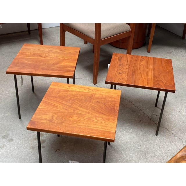 Mid-Century Modern Vintage Mid Century Solid Teak Side Tables by France and Son- Selling Separately For Sale - Image 3 of 13