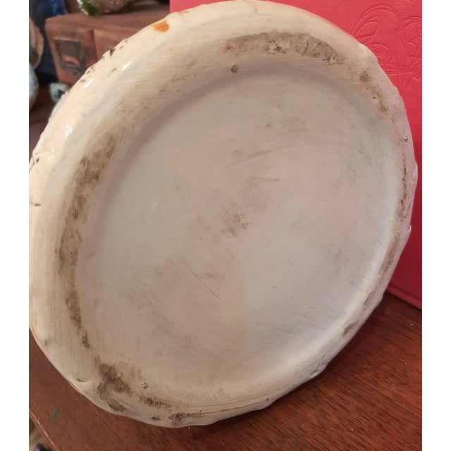 This is a vintage Cleminson Pottery vase from California, featuring the "Happy Talk" model designed by Barbara Willis and...