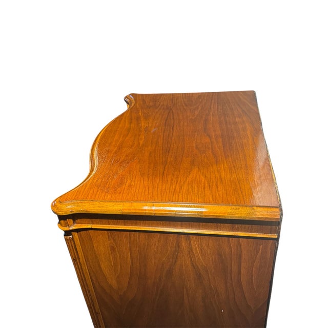 Vintage Art Deco Burled Wood Cabinet With Inlay Detail, 1920s-1930s For Sale - Image 9 of 18