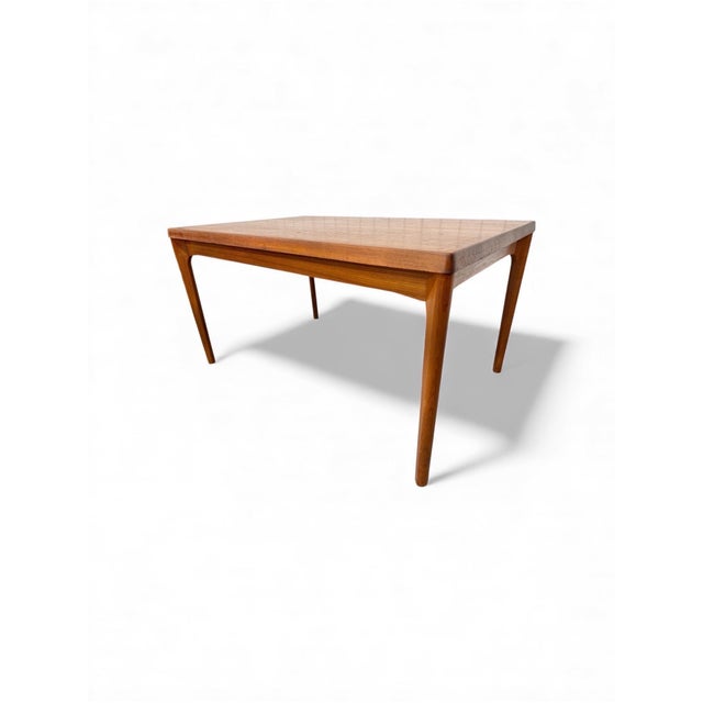 Vintage Danish Modern Vejle Stole Teak Extension Dining Table For Sale In Philadelphia - Image 6 of 10