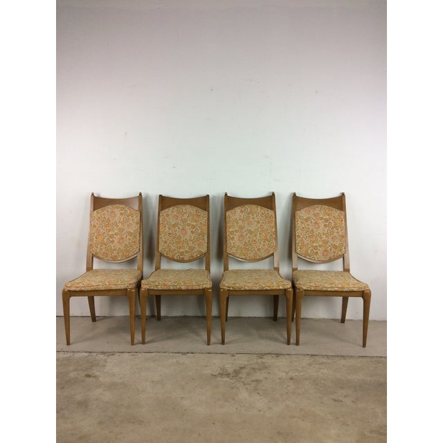 Brown dining chairs set of 6 noble house teller brown wood counter