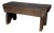 Antique Primitive Farmhouse Wood Footstool Ottoman For Sale