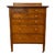 Vintage Tallboy Pine Six Drawer Dresser For Sale