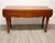 Broyhill Vintage Broyhill Cherry Drop-Leaf Sofa Console Table With Dual Drawers For Sale - Image 4 of 9