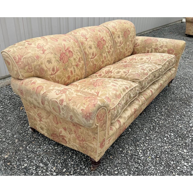 Beige George Smith Elverdon Sofa For Sale - Image 8 of 10