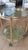 Mid-Century Modern Mid Century Brass Round Rolling Serving Table With Removable Gallery Tray Top and 4 Bottle Holders For Sale - Image 3 of 4
