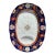 Large 19th C. English Ironstone Centerpiece / Presentation Platter - Exceptional Color and Detailing For Sale