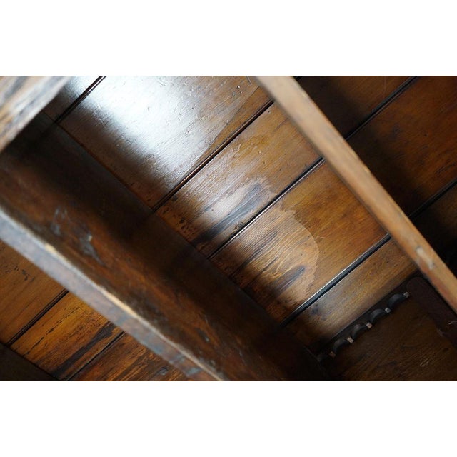 Antique English Oak Bookcase, 1870s For Sale - Image 13 of 18