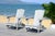 Gray Breetel Adirondack Chairs in Grey Wash - a Pair For Sale - Image 8 of 10