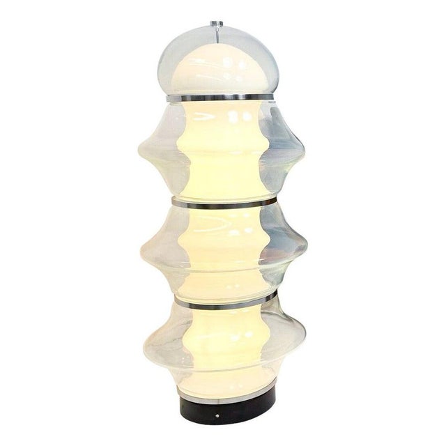 1970s Mid-Century Modern Floor Lamp in the style of Carlo Nason, Italy, 1970 For Sale - Image 5 of 5