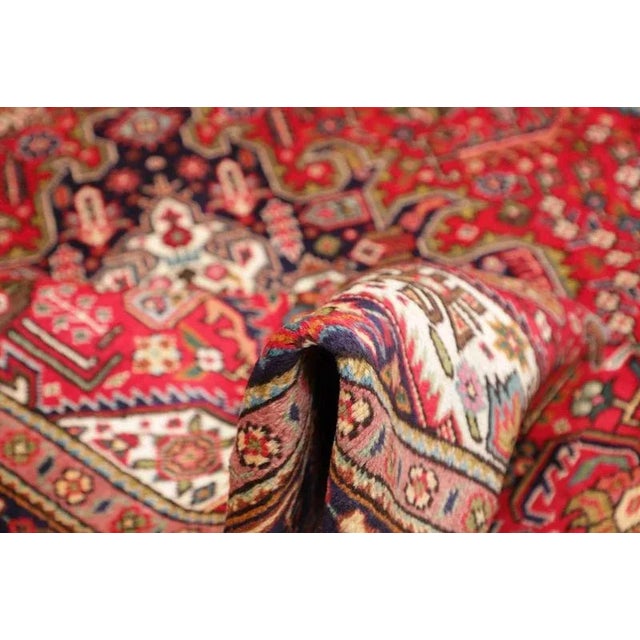 Middle Eastern Hand-Knotted Tabriz Rug For Sale - Image 9 of 11