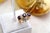 Gold Gold Ring with Diamond Chips For Sale - Image 8 of 8