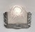 David Gueron Degue 1930s Degue French Art Deco Nickeled Bronze Floral Wall Sconces - A Pair For Sale - Image 4 of 13