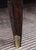 Wood Art Deco Rosewood and Gilded Albert Fournier Dining Table With Brass Accents For Sale - Image 7 of 8