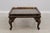 Queen Anne Vintage Large Eglomise Paint Decorated Coffee Table For Sale - Image 3 of 13