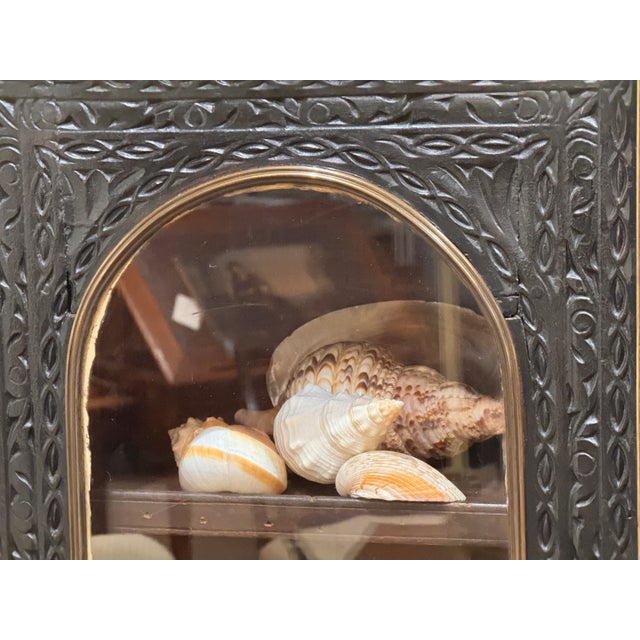 Mid 19th Century Anglo-Indian Carved Two-Part Campaign Chest For Sale - Image 16 of 17