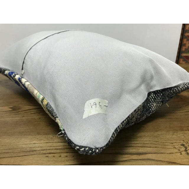 Colourful Handmade Vintage Pillow Cover For Sale - Image 4 of 6