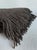 Alpaca Wool Throw With Fringe in Dark Coco For Sale - Image 4 of 7