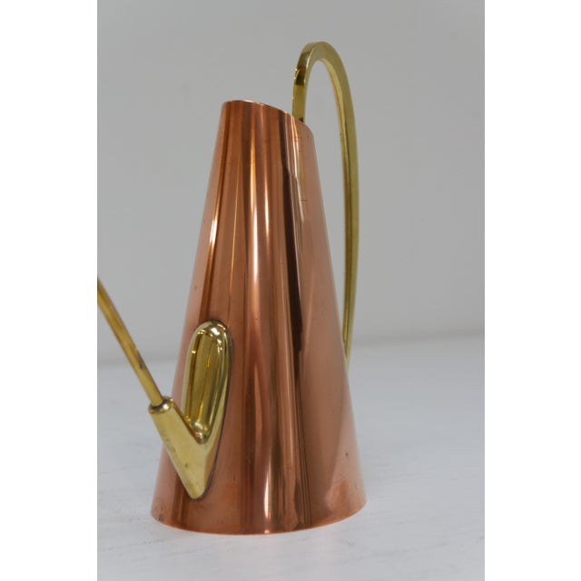 Gold Watering Can in Brass and Copper by Carl Auböck for Illums Bolighus, 1950s For Sale - Image 8 of 14