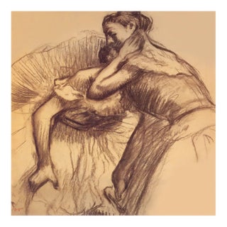 Edgar Degas Two Dancers Resting Limited Edition For Sale