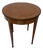 Round Louis XVI Style Side Table in Marquetry Wood, 20th Century For Sale