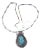 Robert and Bernice Leekya Zuni Sterling and Turquoise Necklace For Sale