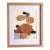 "Vessel 4" Original Mixed-Media Framed Collage on Paper by Zac Woodiel For Sale