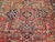 Vintage Persian Heriz Rug, Hand-Knotted Wool, Geometric Medallion Pattern, Red & Navy, 9x12 For Sale - Image 4 of 18