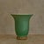 Art Deco French Art Deco Green Porcelain Table Lamp, 1940s For Sale - Image 3 of 9