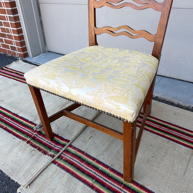 Antique Mahogany Chippendale Ribbon Back Side Chair, Massachusetts, Circa 1800 For Sale - Image 10 of 12