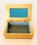 Gold Vintage Gilt Wood and Eglomise Velvet Lined Box For Sale - Image 8 of 12