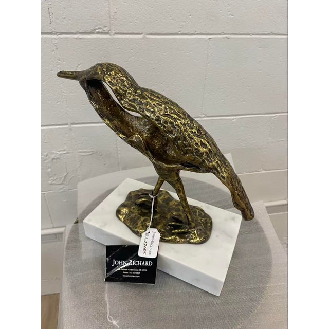 Modern Sanderling I Brass Sculpture, Animal For Sale - Image 3 of 5