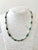 Handmade southwestern or Native American-style jewelry.It features irregularly shaped turquoise nuggets interspersed with...