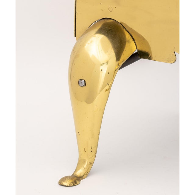 19th Century Georgian Brass Hearth Footman For Sale - Image 5 of 7