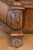 Rococo Dutch Rococo Revival 1890s Bombé Vitrine Display Cabinet with Carved Medallion For Sale - Image 3 of 11