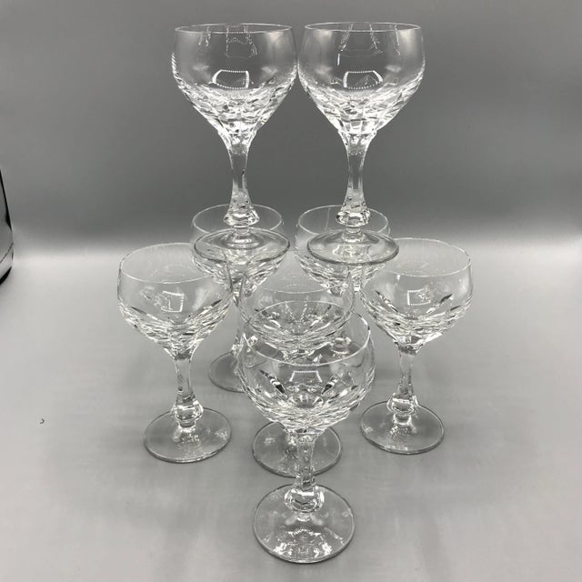 Vintage Crystal Cordials by Gorham "Isabella" - Set of 8 For Sale - Image 13 of 13