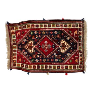 1970s Persian Qashaqayi , 2'6 X 3'5 For Sale
