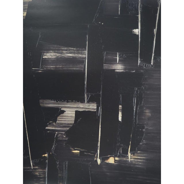 Peinture 27 Aout 1958 Poster after Pierre Soulages For Sale - Image 4 of 9