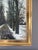 Mid-Century Modern 'Winter Pathway' Swedish Expressive Landscape Oil Painting, Framed For Sale - Image 9 of 10
