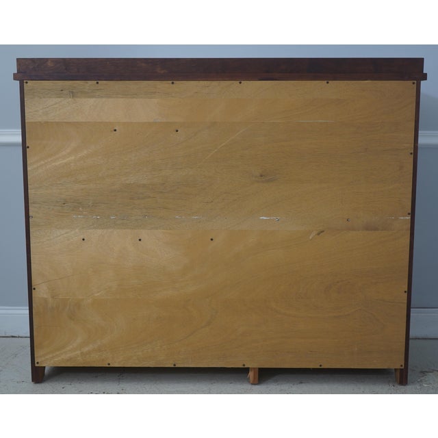 Michaels Mission Style Cherry Mule Dresser For Sale - Image 17 of 18