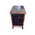 1990s Theodore Alexander Chinoiserie Lacquer Chest Bird Motif W/ Bamboo Hardware 4 Drawer For Sale - Image 9 of 14