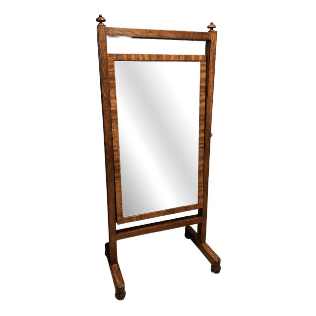 William IV Cheval Mirror, 1830s For Sale