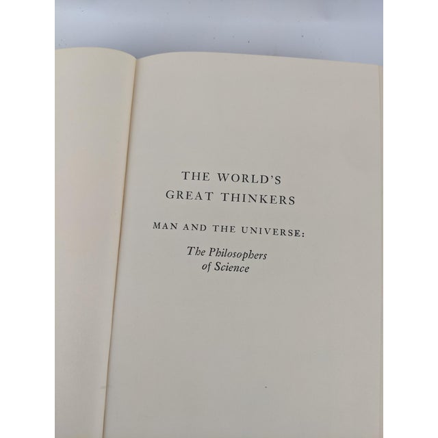 Salmon Vintage 1947 Random House “The World’s Great Thinkers” 4-Volume Boxed Set For Sale - Image 8 of 14