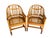 Pair of Brighton Pavilion Style Bamboo Side Chairs For Sale In New York - Image 6 of 9