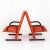 Arflex Set of T-Line Armchairs by Burkhard Vogtherr for Arflex, 1982 For Sale - Image 4 of 9