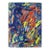 Bay Area Abstract Expressionist Fauvist Oil on Paper Honora Berg Berkeley 1959 by Honora Berg For Sale