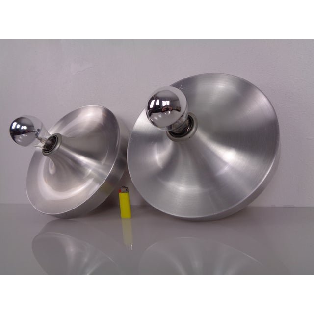 Metal Space Age Wall Lamps from Cosack Leuchten, 1960s, Set of 2 For Sale - Image 7 of 18