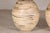 Late 20th Century Large Artisan Ceramic Floor Vases with Cream and Brown Swirled Glaze (Sold Each) For Sale - Image 15 of 18
